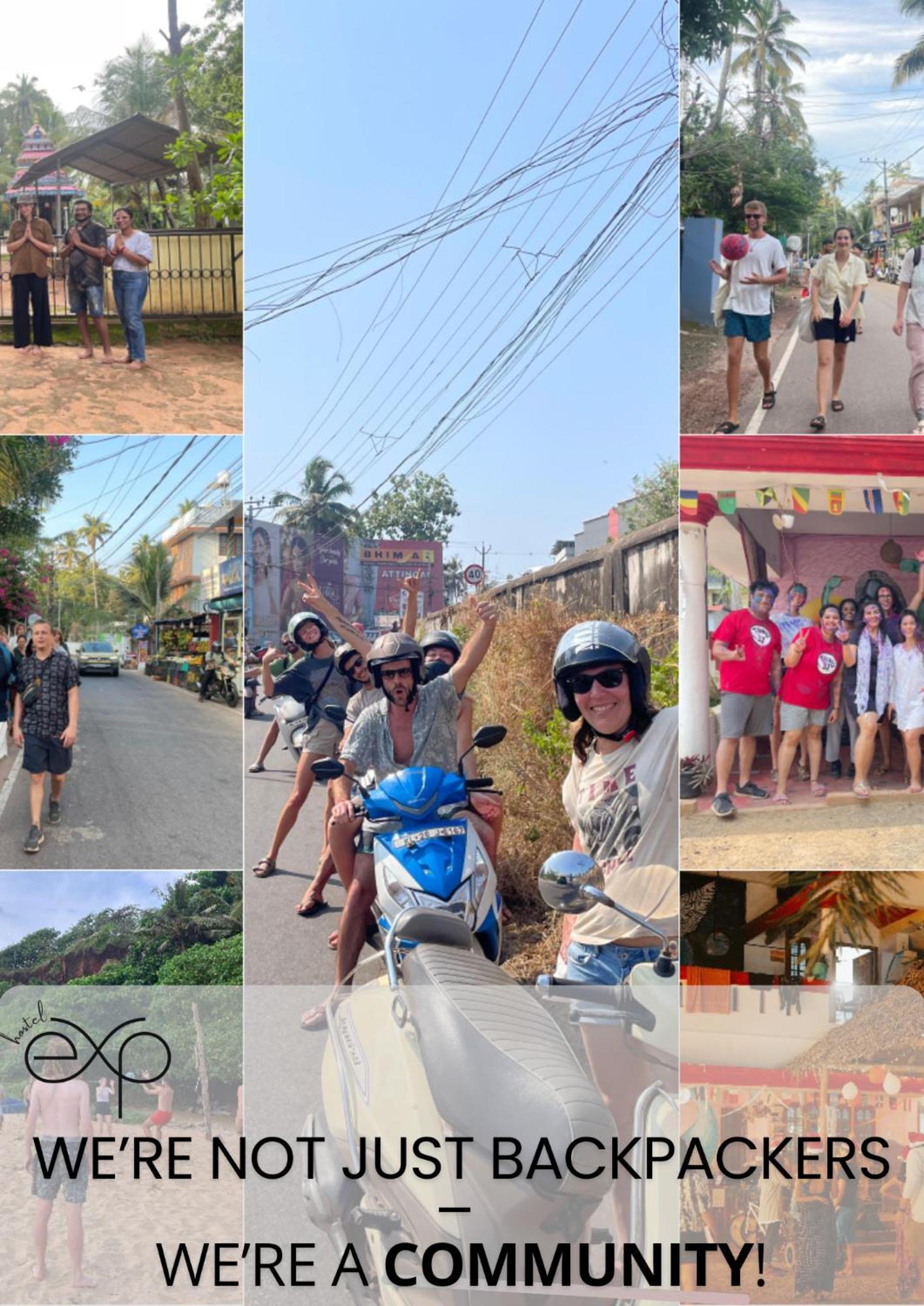 Hostelexp, Varkala - A Beach Town Hostel 外观 照片